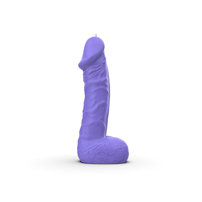Свеча в виде члена Чистий Кайф MEDIUM Violet