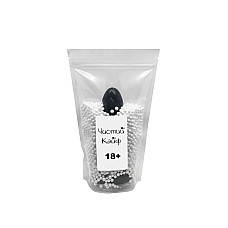 Свічка у вигляді члена Чистий Кайф Black size L, для збуджувальної атмосфери