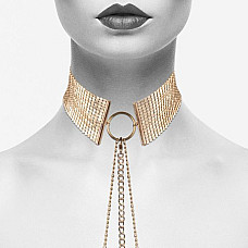 Намисто-комір Bijoux Indiscrets Desir Metallique Collar - Gold