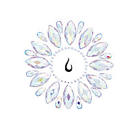 Стразы-украшения для тела Leg Avenue Fluer body jewels sticker, наклейки
