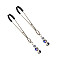 Зажимы для сосков Art of Sex - Nipple Clamps Lovely Blue