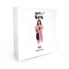 Боа з пір’я Art of Sex, довжина 2 метри, колір рожевий