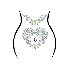 Leg Avenue Novalie body jewels sticker