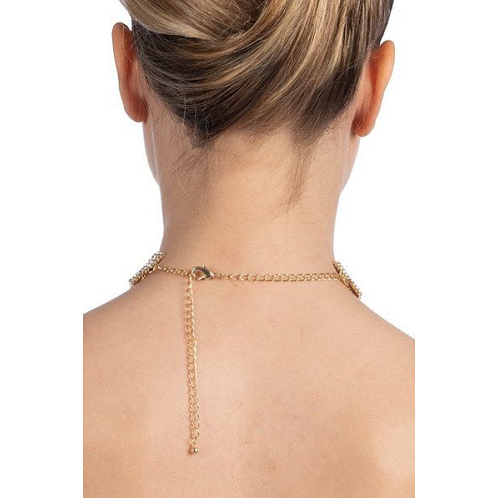 Колье со стразами Bijoux Pour Toi - Emma Gold
