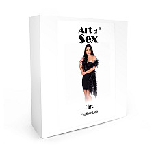 Боа из перьев Art of Sex, длина 2 метра, цвет черный