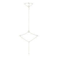 Цепочка на шею и пояс Bijoux Indiscrets Magnifique I Body Chain - Gold, украшение на тело