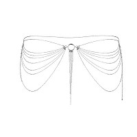 Ланцюжок трусики або ліф Bijoux Indiscrets Magnifique Waist Chain - silver, прикраса на тіло