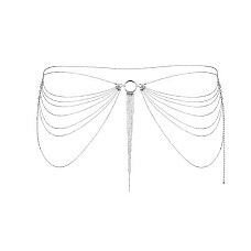 Ланцюжок трусики або ліф Bijoux Indiscrets Magnifique Waist Chain - silver, прикраса на тіло