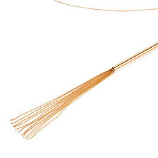 Цепочка-плеть на шею Bijoux Indiscrets MAGNIFIQUE Necklace Whip - Gold, украшение для тела