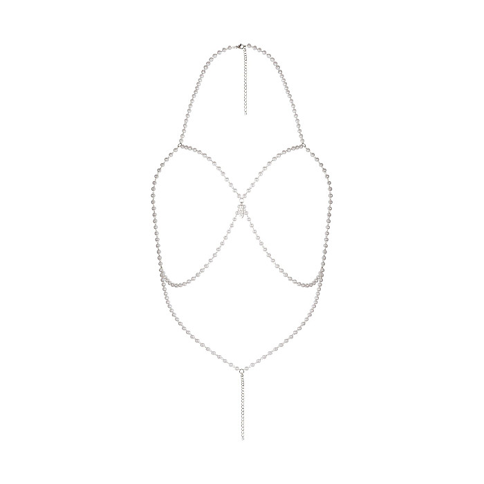 Украшение на грудь Obsessive Lyxa jewelry cupless bra