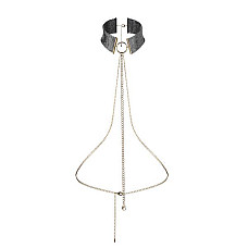 Намисто-комір Bijoux Indiscrets Desir Metallique Collar - Black