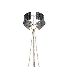 Намисто-комір Bijoux Indiscrets Desir Metallique Collar - Black