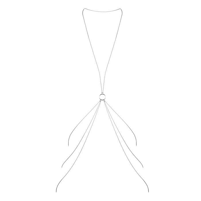 Цепочка для тела Bijoux Indiscrets Magnifique 8 Body Chain — Silver
