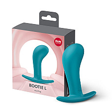 Анальна пробка Fun Factory BOOTIE L Aquamarine, діаметр 3,8 см, тонкий обмежувач