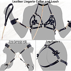 БДСМ-набор LOCKINK YEAHWOW Forced Nadu pose correction set