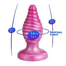 Анальная пробка SilexD Fantasy - Cherry M Plug