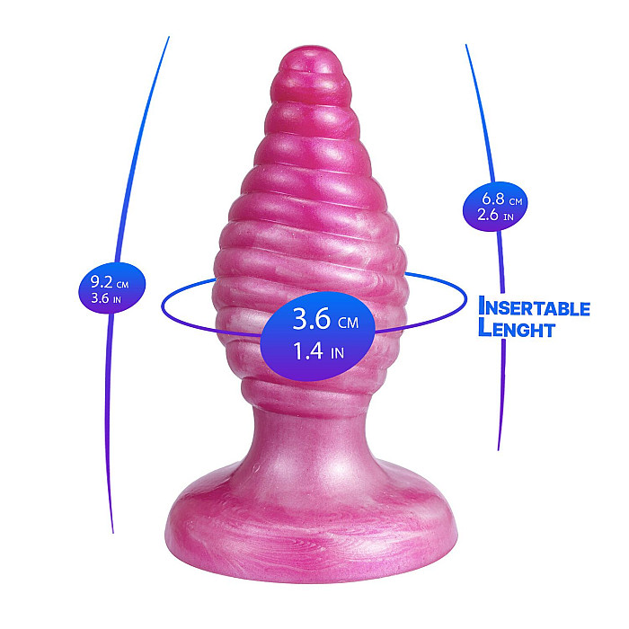 Анальная пробка SilexD Fantasy - Cherry M Plug