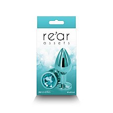 Анальна пробка NS Novelties Rear Assets - Medium - Teal