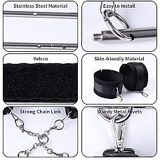 БДСМ-набор LOCKINK YEAHWOW Door Swing & Leg Spreader Bondage set