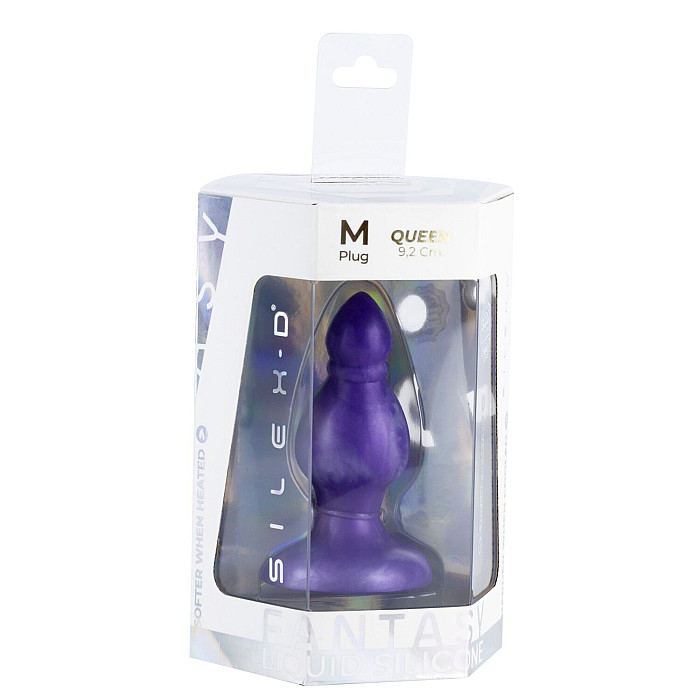 Анальная пробка SilexD Fantasy - Queen M Plug