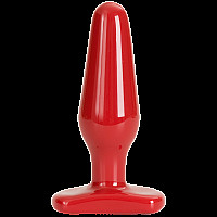 Анальна пробка Doc Johnson Red Boy - Medium 5.5 Inch, макс. діаметр 4 см