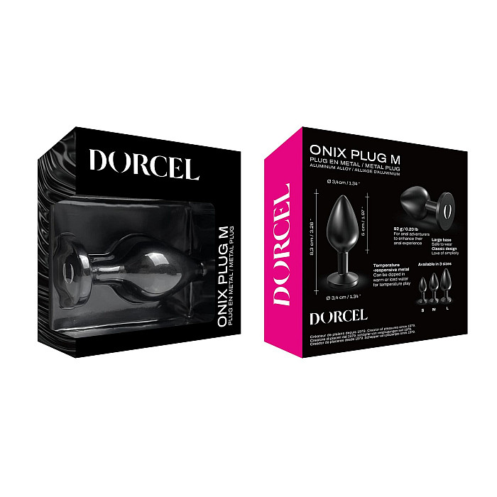 Анальная пробка Dorcel ONIX PLUG M