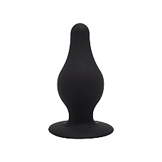 Анальная пробка SilexD (Model 2 size S) двухслойная, силикон+Silexpan, диаметр 3,4 см