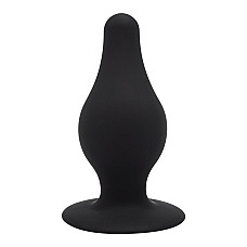 Анальная пробка SilexD (Model 2 size L) двухслойная, силикон+Silexpan, диаметр 4,5 см