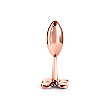 Анальна пробка NS Novelties Rear Assets - Clover - Rose Gold