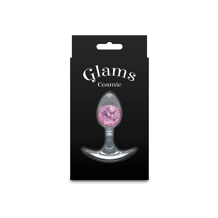 Анальна пробка NS Novelties Cosmic Glams - Small - Pink