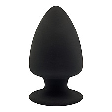 Анальная пробка SilexD (Model 1 size L), двухслойная, силикон+Silexpan, диаметр 7,5 см