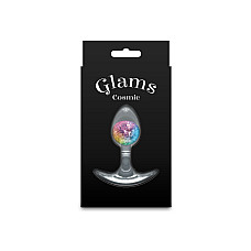 Анальна пробка NS Novelties Cosmic Glams - Small - Rainbow