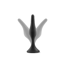 Набор анальных пробок Blush Luxe Beginner Plug Kit Black