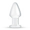 Скляна анальна пробка Gildo Glass Buttplug No. 25