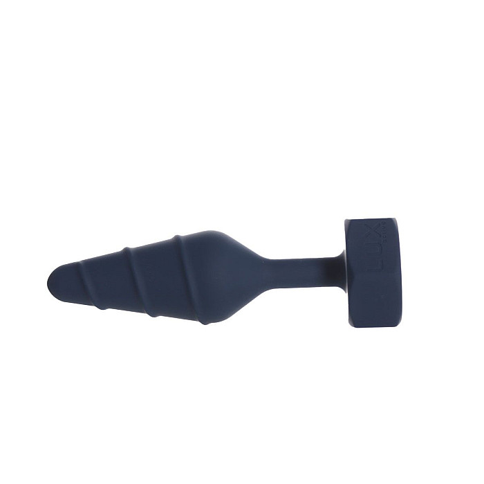 Анальная пробка Lux Active Twist Plug Large Blue