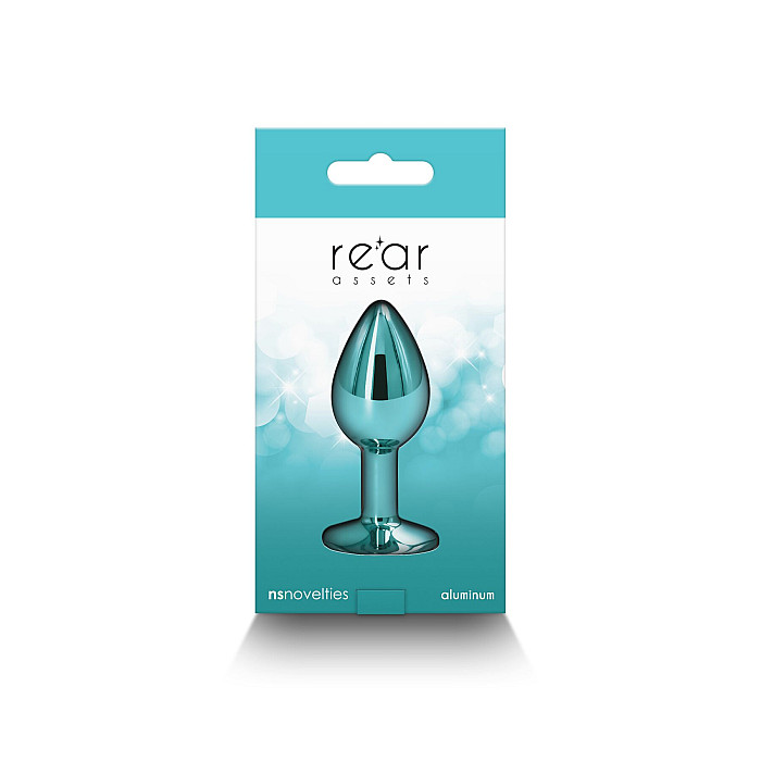 Анальна пробка NS Novelties Rear Assets - Small - Teal