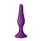 Анальна пробка з присоскою MAI Attraction Toys №34 Purple, довжина 12,5см, діаметр 3,2 см