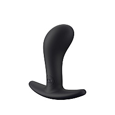 Анальная пробка Fun Factory BOOTIE M, черная, диаметр 3,3 см, тонкий ограничитель