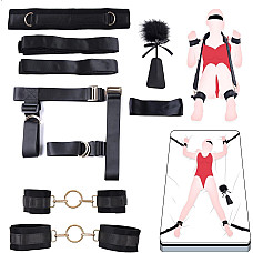 БДСМ-набор LOCKINK YEAHWOW Bed Restraint set