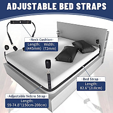 БДСМ-набор LOCKINK YEAHWOW Bed Restraint set