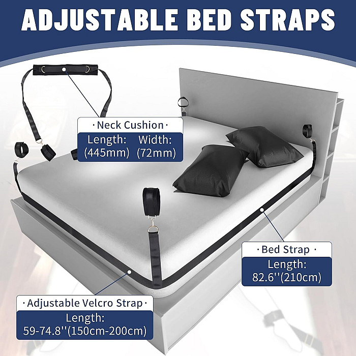 БДСМ-набор LOCKINK YEAHWOW Bed Restraint set