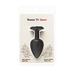 Анальна пробка BMS Roses Til’ Dawn Silicone Anal Plug Large
