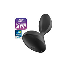 Анальная смарт-пробка с вибрацией Satisfyer Sweet Seal Black