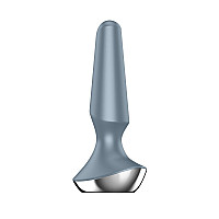 Анальна смарт-вібропробка Satisfyer Plug-ilicious 2 Ice Blue