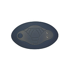 Анальна пробка з пульсацією Lux Active – Throb – 4.5" Anal Pulsating Massager, пульт ДК