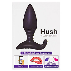 Анальная смарт вибропробка Lovense Hush, размер S