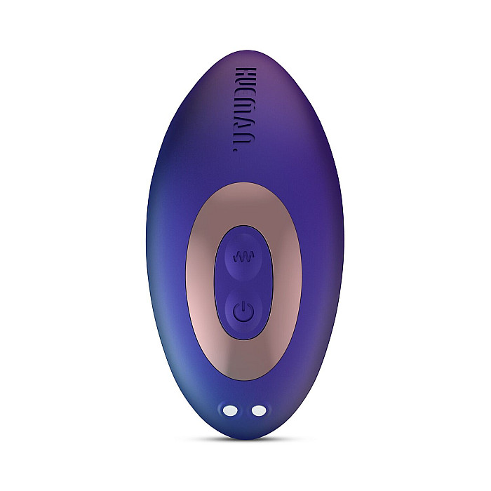 Анальная пробка с виброязычком Hueman - Voyager Butt Plug With Tapping