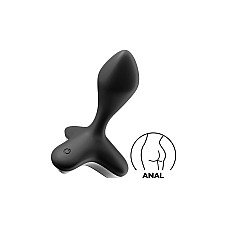 Анальная пробка с вибрацией Satisfyer Game Changer Black