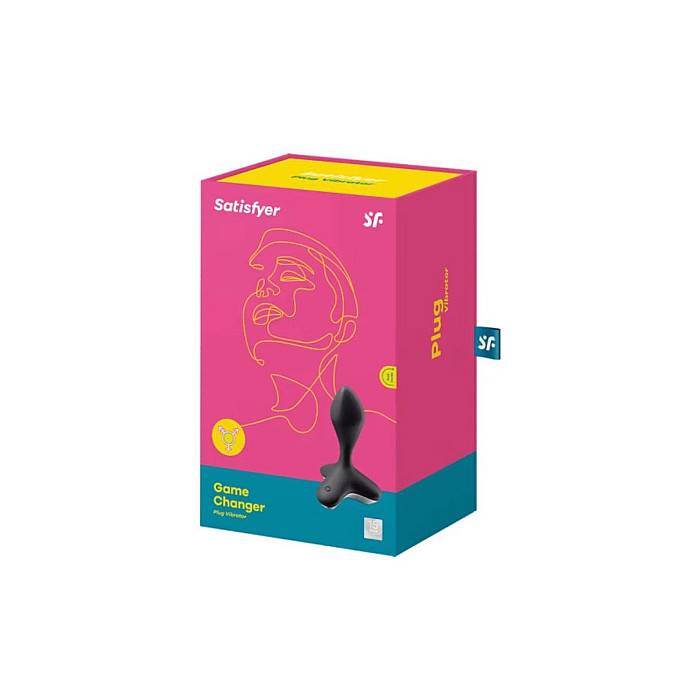 Анальная пробка с вибрацией Satisfyer Game Changer Black