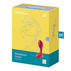 Анальная вибропробка Satisfyer Backdoor Lover Red